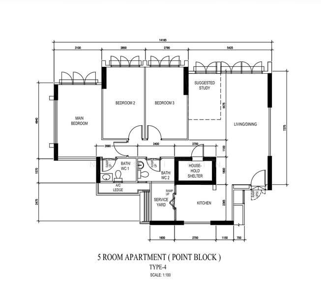 175A Corporation Tiara, 175A Yung Kuang Road, 4 Bedrooms, 1,216 sqft, HDB Flat For Sale, by Ng Shi Qin, 500235830 - PropertyGuru.com.sg