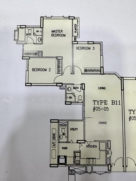 Rivervale Crest, 5 Rivervale Crescent, Hougang / Punggol / Sengkang, 3 Bedrooms, 1,195 sqft, Condominium For Rent, by Agnes Tan, 500235836 - PropertyGuru.com.sg