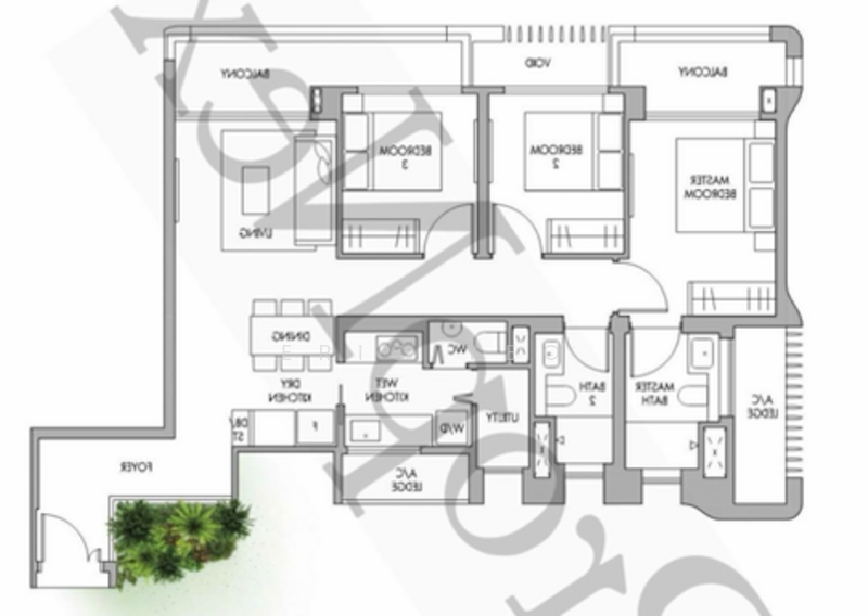 The Tre Ver, 64 Potong Pasir Avenue 1, 3 Bedrooms, 1,109 sqft, Condominium For Sale, by Eric Yeo, 500235867 - PropertyGuru.com.sg