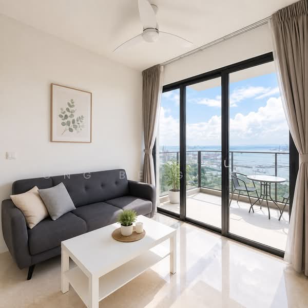 Avenue South Residence, 11 Silat Avenue, Alexandra / Commonwealth, 2 Bedrooms, 657 sqft, Condominium For Sale, by Ong Beng Yew, 500235924 - Living Room - PropertyGuru.com.sg
