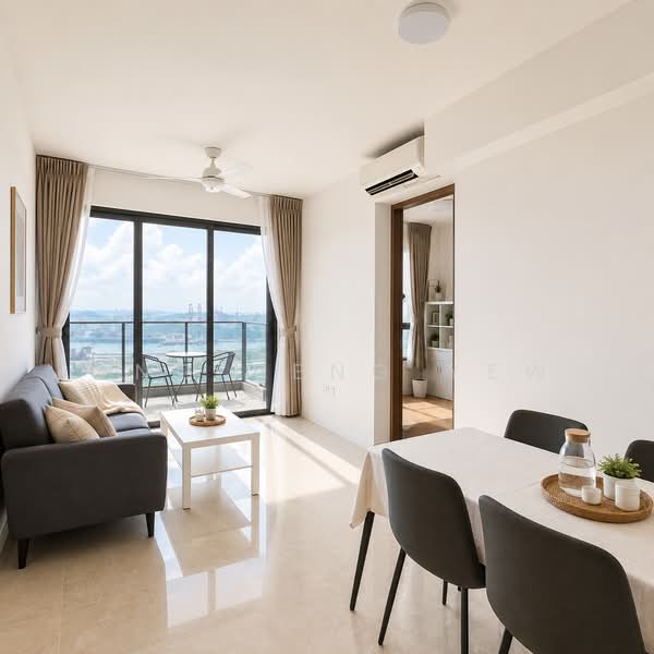 Avenue South Residence, 11 Silat Avenue, Alexandra / Commonwealth, 2 Bedrooms, 657 sqft, Condominium For Sale, by Ong Beng Yew, 500235924 - Living Room - PropertyGuru.com.sg