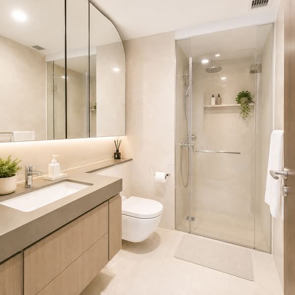 Avenue South Residence, 11 Silat Avenue, Alexandra / Commonwealth, 2 Bedrooms, 657 sqft, Condominium For Sale, by Ong Beng Yew, 500235924 - Bathroom - PropertyGuru.com.sg