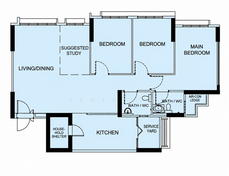 807C Choa Chu Kang Avenue 1, 807C Choa Chu Kang Avenue 1, 4 Bedrooms, 1,206 sqft, HDB Flat For Sale, by James Lin, 500235927 - PropertyGuru.com.sg