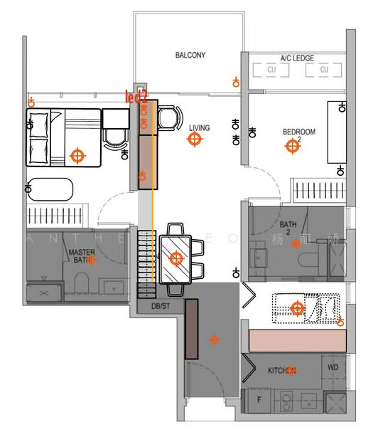 Whistler Grand, 107 West Coast Vale, 3 Bedrooms, 764 sqft, Condominium For Rent, by Anthea Yeo 杨丽娇, 500235943 - PropertyGuru.com.sg