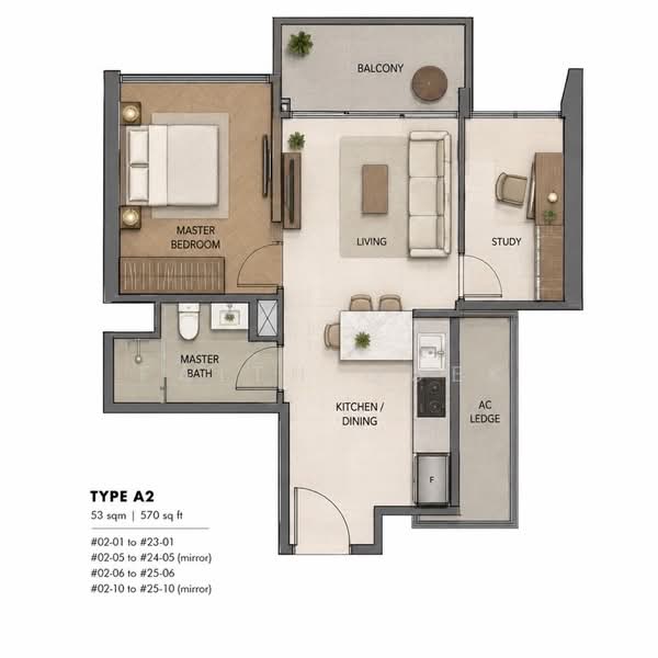 Sol Acres, 4 Choa Chu Kang Grove, 2 Bedrooms, 570 sqft, Executive Condominium For Sale, by Faith Quek, 500235951 - PropertyGuru.com.sg