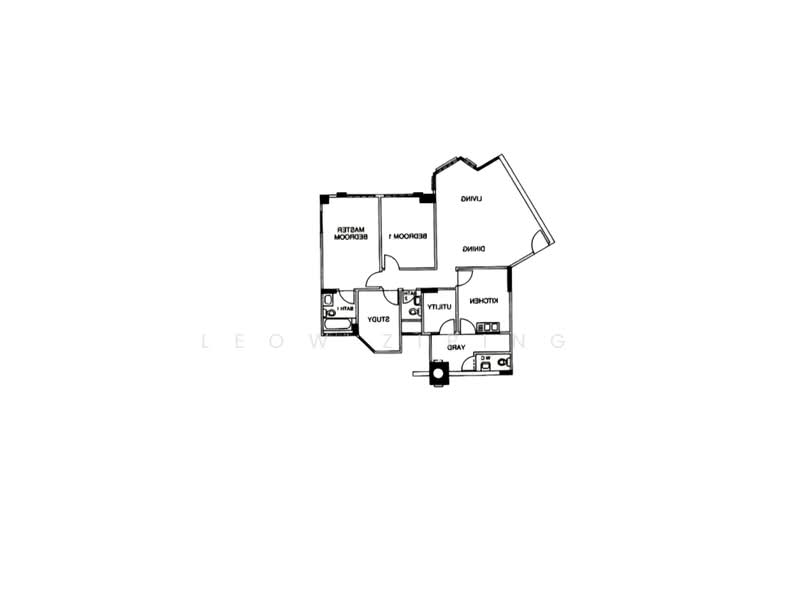 Chiltern Park, 131 Serangoon Avenue 3, 3 Bedrooms, 1,302 sqft, Condominium For Sale, by Leow Ziping, 500235959 - PropertyGuru.com.sg