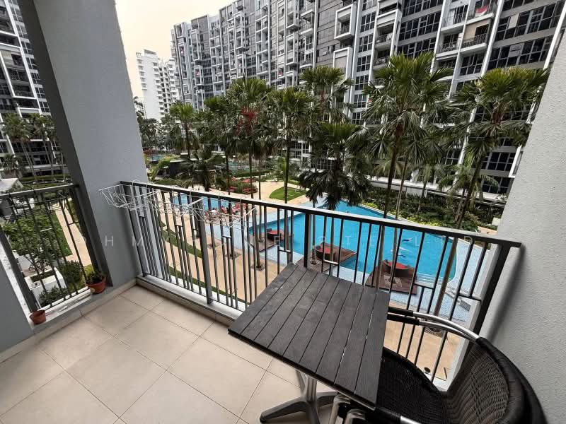Prive, 37 Punggol Field, 3 Bedrooms, 1,098 sqft, Condominium For Sale, by BEN CHEE, 500235968 - Balcony - PropertyGuru.com.sg