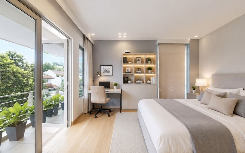 Modern Rebuilt Detached House for only $2,2xx PSF (Freehold), , 5 Bedrooms, 5,384 sqft, Detached House For Sale, by Willi Ching, 500235987 - Bedroom - PropertyGuru.com.sg