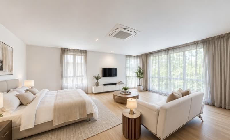Modern Rebuilt Detached House for only $2,2xx PSF (Freehold), , 5 Bedrooms, 5,384 sqft, Detached House For Sale, by Willi Ching, 500235987 - Bedroom - PropertyGuru.com.sg