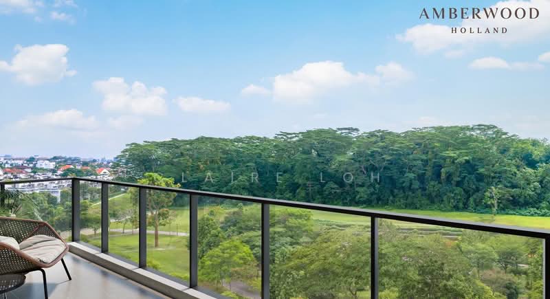 Amberwood at Holland, Tanglin / Holland / Bukit Timah, 3 Bedrooms, 958 sqft, Condominium For Sale, by Claire Loh, 500236009 - Balcony - PropertyGuru.com.sg