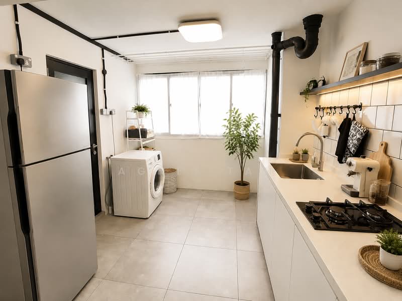 35 Marine Crescent, 35 Marine Crescent, 2 Bedrooms, 635 sqft, HDB Flat For Sale, by Agnes Tan, 500236016 - Kitchen - PropertyGuru.com.sg