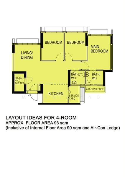 109A Bidadari Park Drive, , 3 Bedrooms, 1,001 sqft, HDB Flat For Sale, by Melanie Ong, 500236061 - PropertyGuru.com.sg