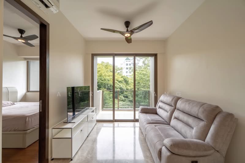 Forett at Bukit Timah, 34B Toh Tuck Road, 1 Bedroom, 474 sqft, Condominium For Sale, by Alerie Huang, 500236066 - Living Room - PropertyGuru.com.sg
