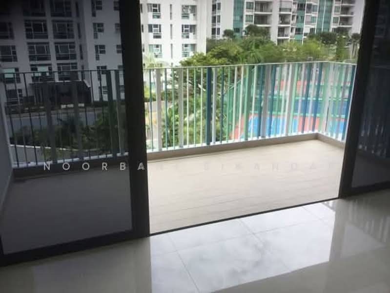 The Jovell, 13 Flora Drive, 3 Bedrooms, 904 sqft, Condominium For Rent, by Noorbani Sikandar, 500236068 - Balcony - PropertyGuru.com.sg