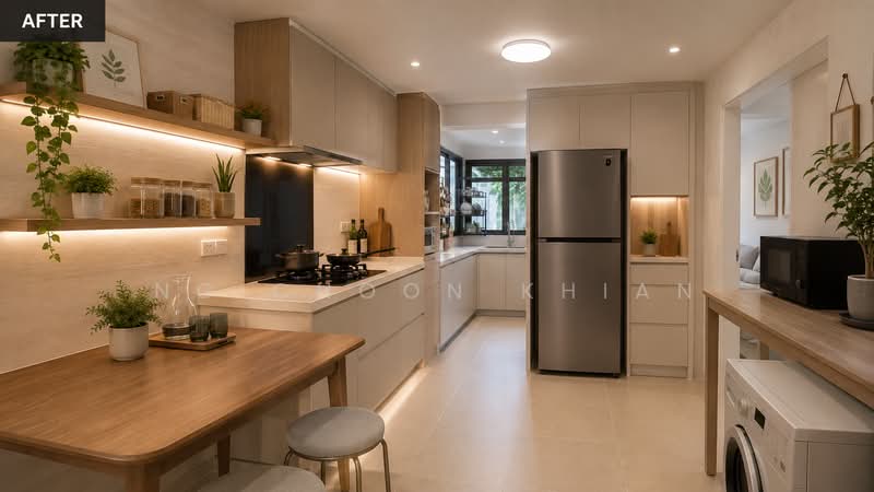 148 Potong Pasir Avenue 1, 148 Potong Pasir Avenue 1, 3 Bedrooms, 1,001 sqft, HDB Flat For Sale, by NG CHOON KHIAN, 500236109 - Kitchen - PropertyGuru.com.sg