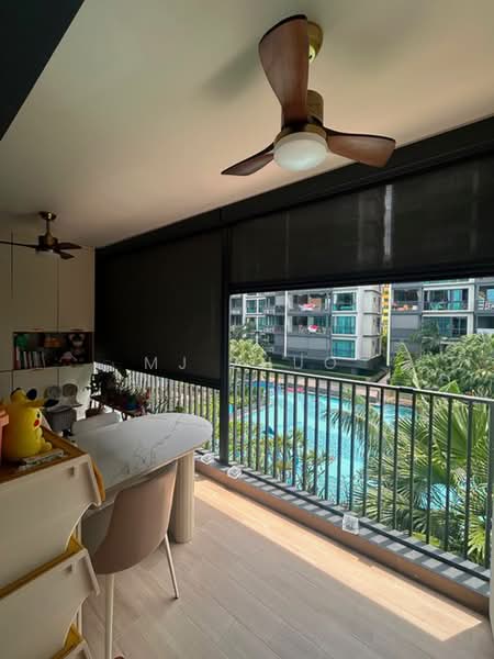 Treasure at Tampines, 41 Tampines Lane, 4 Bedrooms, 1,238 sqft, Condominium For Sale, by MJ Zhuo, 500236118 - Balcony - PropertyGuru.com.sg