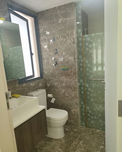 Riversound Residence, 1 Sengkang East Avenue, 1 Bedroom, 474 sqft, Condominium For Rent, by Amanda Goh, 500236122 - Bathroom - PropertyGuru.com.sg