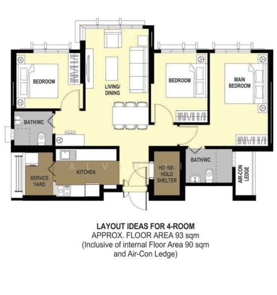 104A Bidadari Park Drive, 104A Bidadari Park Drive, 3 Bedrooms, 1,001 sqft, HDB Flat For Sale, by Alvin Lim, 500236223 - PropertyGuru.com.sg