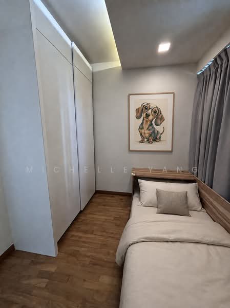 One Oxley Rise, 1 Oxley Rise, 2 Bedrooms, 1,518 sqft, Apartment For Rent, by Michelle Yang, 500236236 - Common Bedroom - PropertyGuru.com.sg
