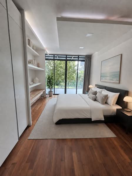 One Oxley Rise, 1 Oxley Rise, 2 Bedrooms, 1,518 sqft, Apartment For Rent, by Michelle Yang, 500236236 - AI Assisted Master Bedroom - PropertyGuru.com.sg