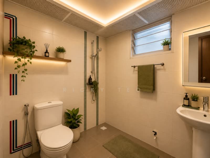 296A Bukit Batok Street 22, 296A Bukit Batok Street 22, Dairy Farm / Bukit Panjang / Choa Chu Kang, 3 Bedrooms, 1,216 sqft, HDB Flat For Sale, by Ricky Teo, 500236264 - Bathroom - PropertyGuru.com.sg