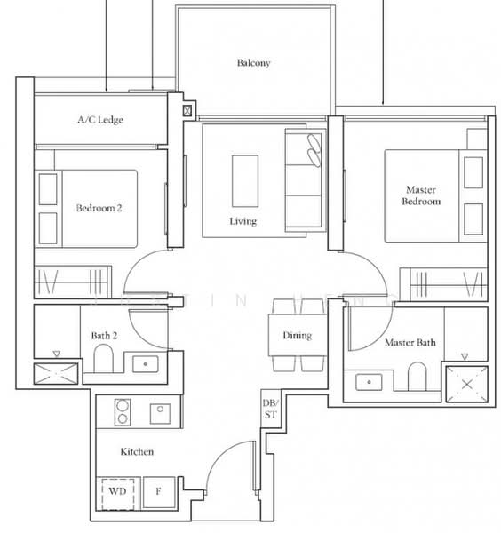 Avenue South Residence, 11 Silat Avenue, Alexandra / Commonwealth, 2 Bedrooms, 689 sqft, Condominium For Sale, by Justin Heng, 500236268 - PropertyGuru.com.sg
