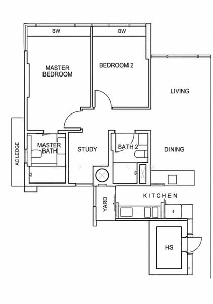 Silversea, , 2 Bedrooms, 1,066 sqft, Condominium For Sale, by Alvin Lim, 500236279 - PropertyGuru.com.sg