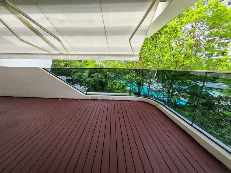 d'Leedon (Former Farrer Court), 3 Leedon Heights, 5 Bedrooms, 7,846 sqft, Cluster House For Rent, by Vivian Song, 500236289 - Balcony - PropertyGuru.com.sg