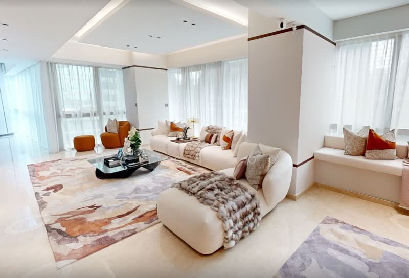 One Shenton, 1 Shenton Way, 4 Bedrooms, 5,242 sqft, Condominium For Sale, by Alton Boo, 500236309 - Living Room - PropertyGuru.com.sg
