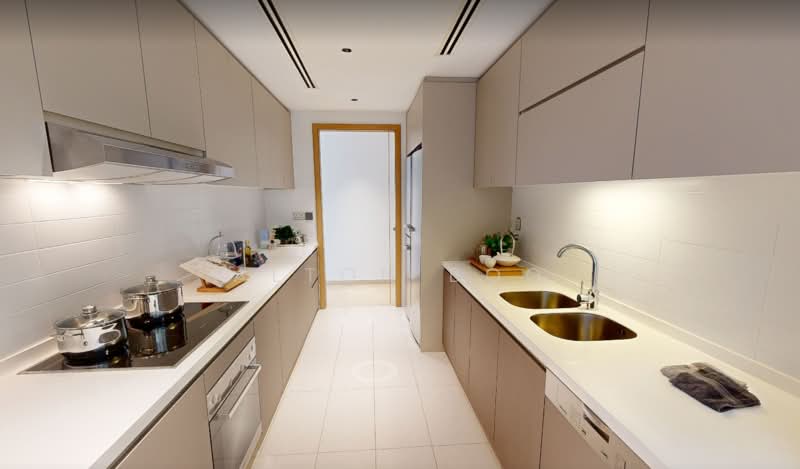 One Shenton, 1 Shenton Way, 4 Bedrooms, 5,242 sqft, Condominium For Sale, by Alton Boo, 500236309 - Kitchen - PropertyGuru.com.sg