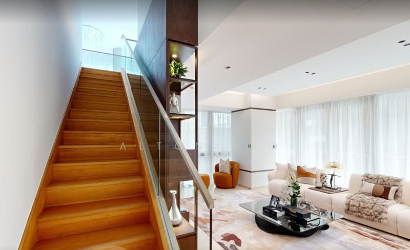 One Shenton, 1 Shenton Way, 4 Bedrooms, 5,242 sqft, Condominium For Sale, by Alton Boo, 500236309 - Living Room - PropertyGuru.com.sg