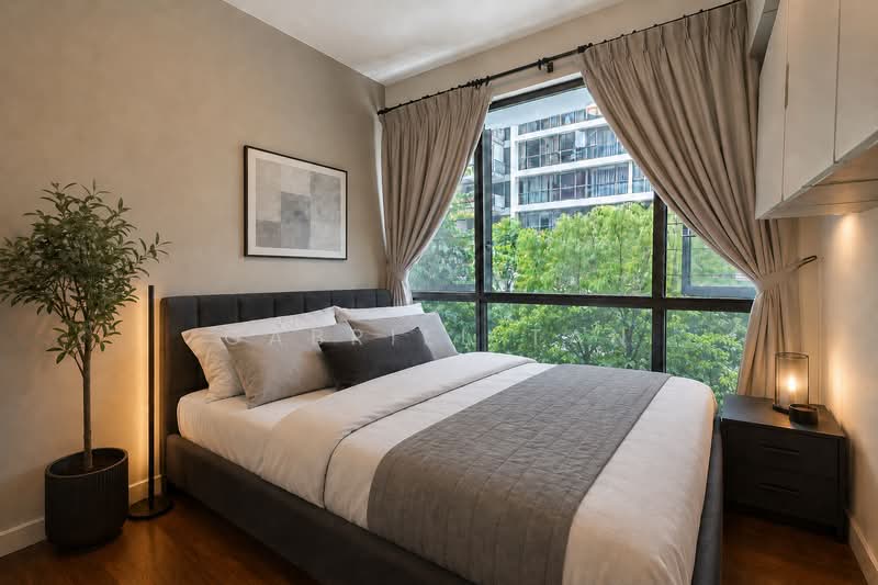 Twin Waterfalls, 100 Punggol Walk, 3 Bedrooms, 1,109 sqft, Condominium For Sale, by Gabriel Tan, 500236321 - Bedroom 2 (Artist Impression) - PropertyGuru.com.sg