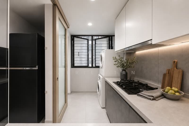 Twin Waterfalls, 100 Punggol Walk, 3 Bedrooms, 1,109 sqft, Condominium For Sale, by Gabriel Tan, 500236321 - Kitchen (Artist Impression)  - PropertyGuru.com.sg
