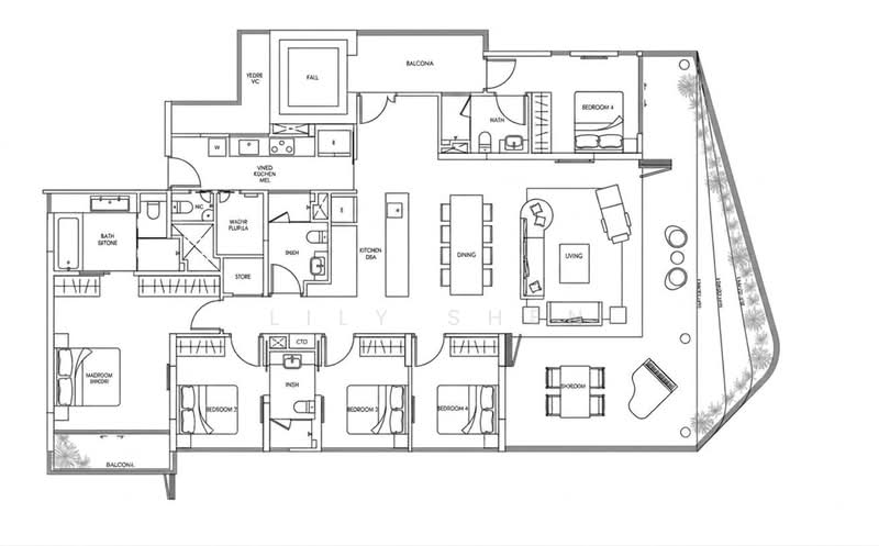 Archipelago, Bedok Reservoir Road, 5 Bedrooms, 2,583 sqft, Condominium For Sale, by Lily Shen, 500236327 - PropertyGuru.com.sg