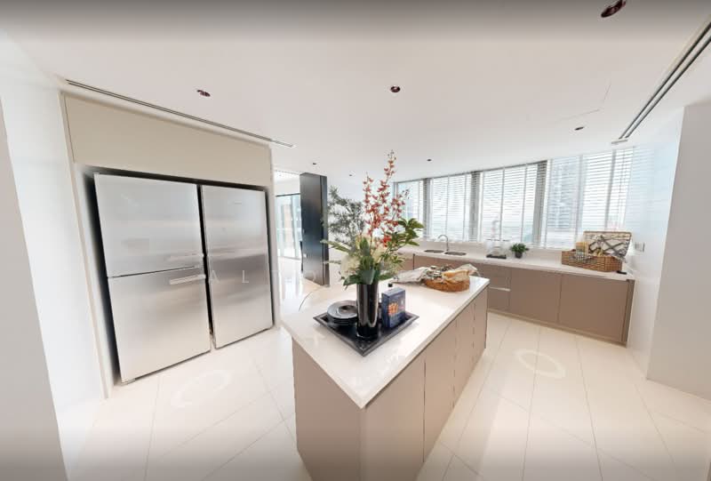 One Shenton, 1 Shenton Way, 4 Bedrooms, 6,674 sqft, Condominium For Sale, by Alton Boo, 500236356 - Kitchen - PropertyGuru.com.sg