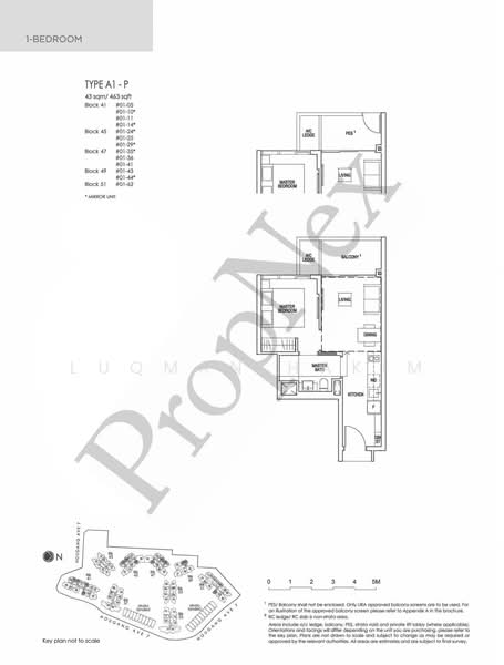 Riverfront Residences, 47 Hougang Avenue 7, 1 Bedroom, 463 sqft, Condominium For Sale, by Luqman Hakim, 500236358 - PropertyGuru.com.sg