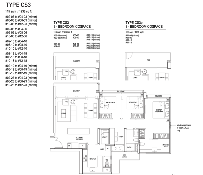 Bellewaters, 11 Anchorvale Crescent, 3 Bedrooms, 1,238 sqft, Condominium For Sale, by Yvonne Lim, 500236361 - PropertyGuru.com.sg