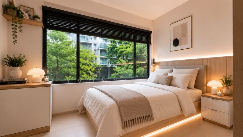 Bellewaters, 11 Anchorvale Crescent, 3 Bedrooms, 1,238 sqft, Condominium For Sale, by Yvonne Lim, 500236361 - Bedroom - PropertyGuru.com.sg