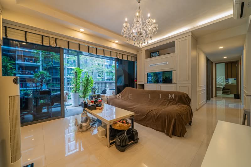 Bellewaters, 11 Anchorvale Crescent, 3 Bedrooms, 1,238 sqft, Condominium For Sale, by Yvonne Lim, 500236361 - Living Room - PropertyGuru.com.sg