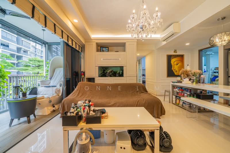 Bellewaters, 11 Anchorvale Crescent, 3 Bedrooms, 1,238 sqft, Condominium For Sale, by Yvonne Lim, 500236361 - Living Room - PropertyGuru.com.sg