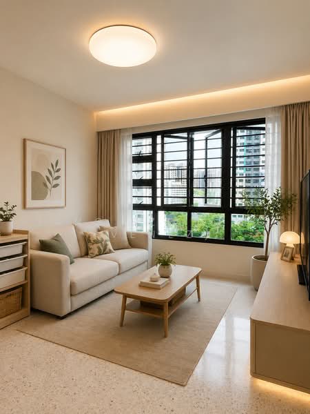 33 Ghim Moh Link, 33 Ghim Moh Link, 3 Bedrooms, 1,001 sqft, HDB Flat For Sale, by Tang Sze Leng (Venez), 500236365 - Living Room - PropertyGuru.com.sg
