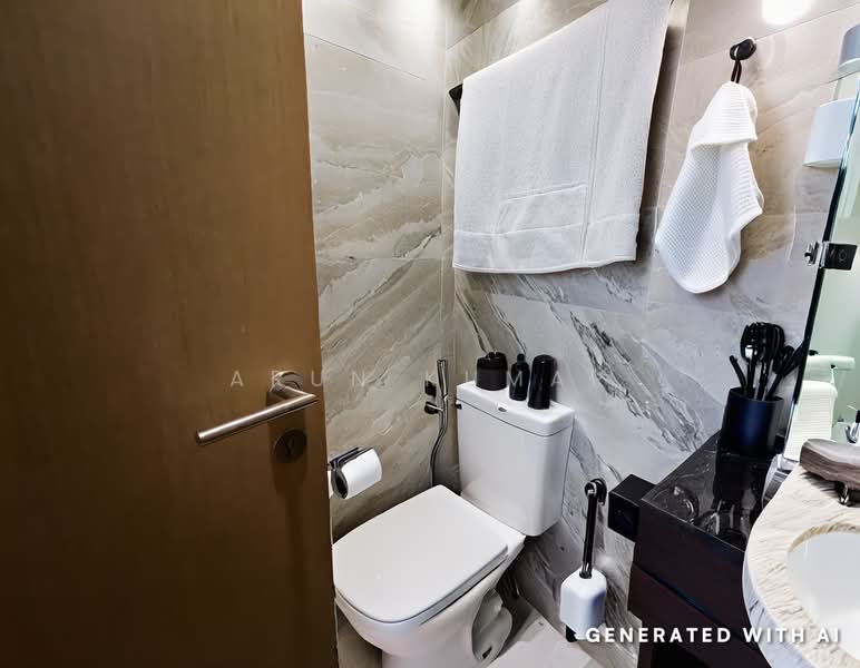 Space @ Kovan, 11 Yio Chu Kang Road, 1 Bedroom, 450 sqft, Apartment For Rent, by Arun Kumar, 500236366 - Bathroom - PropertyGuru.com.sg