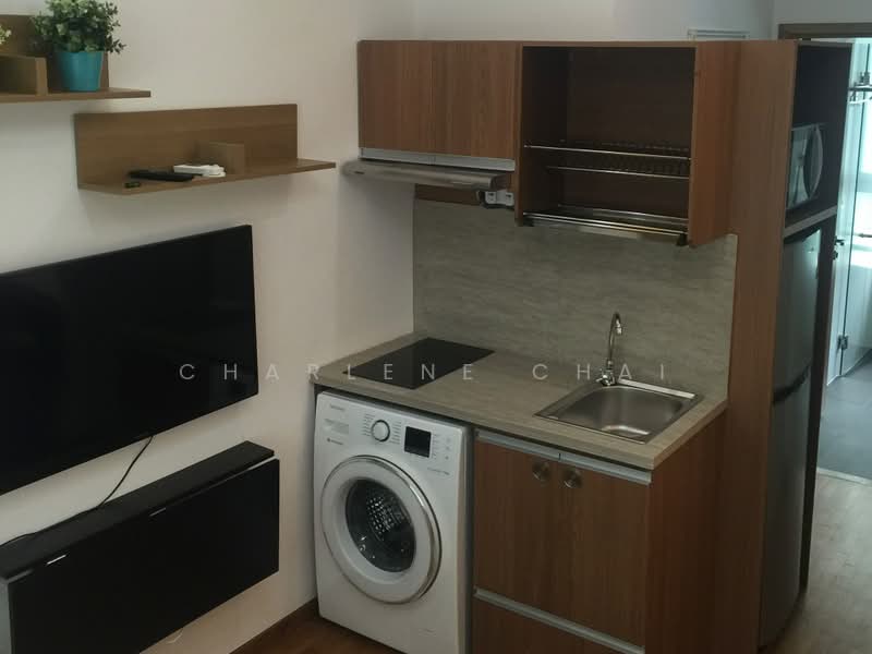 Double Bay Residences, 17 Simei Street 4, 1 Bedroom, 400 sqft, Condominium For Rent, by Charlene Chai, 500236373 - Kitchen - PropertyGuru.com.sg