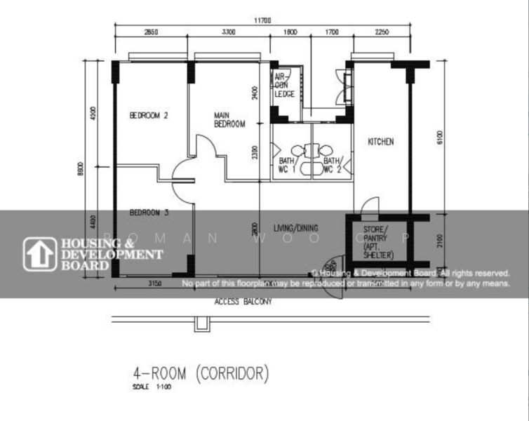 504 Montreal Drive, 504 Montreal Drive, 3 Bedrooms, 979 sqft, HDB Flat For Sale, by Roman Woo C P, 500236379 - PropertyGuru.com.sg