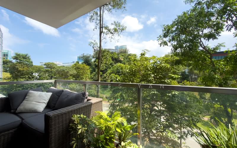 One-North Residences, 7 One-North Gateway, 3 Bedrooms, 1,324 sqft, Apartment For Rent, by Alexes Yan, 500236434 - Balcony - PropertyGuru.com.sg