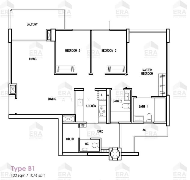 Treasure Crest, 60 Anchorvale Crescent, 3 Bedrooms, 1,076 sqft, Condominium For Sale, by Alex Lim, 500236451 - PropertyGuru.com.sg