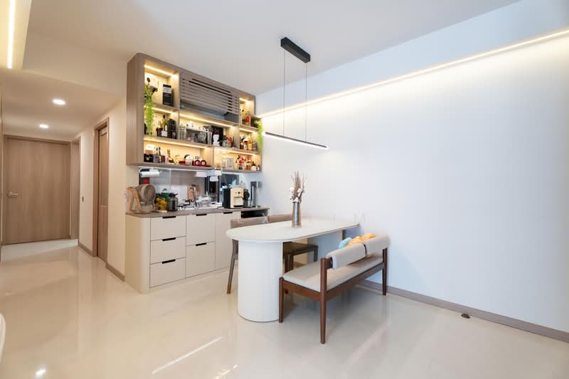 Treasure Crest, 60 Anchorvale Crescent, 3 Bedrooms, 1,076 sqft, Condominium For Sale, by Alex Lim, 500236451 - Dinning - PropertyGuru.com.sg