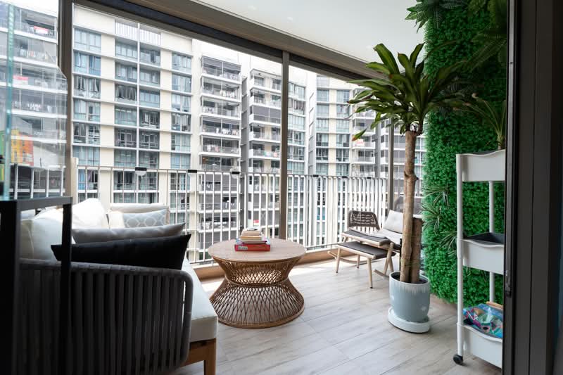 Treasure Crest, 60 Anchorvale Crescent, 3 Bedrooms, 1,076 sqft, Condominium For Sale, by Alex Lim, 500236451 - Balcony - PropertyGuru.com.sg