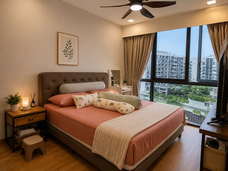 Esparina Residences, 113 Compassvale Bow, 2 Bedrooms, 829 sqft, Condominium For Sale, by ZT Lee, 500236455 - Bedroom - PropertyGuru.com.sg