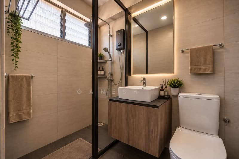 414 Choa Chu Kang Avenue 4, 414 Choa Chu Kang Avenue 4, 3 Bedrooms, 1,119 sqft, HDB Flat For Sale, by Ganesh ., 500236465 - Bathroom - PropertyGuru.com.sg